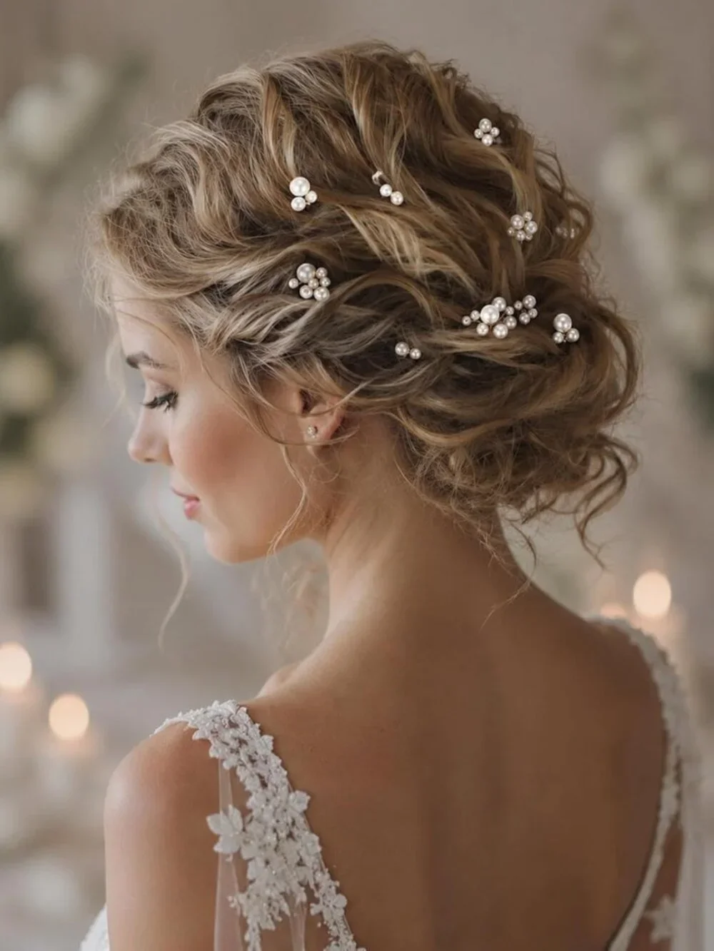 Elegant Pearl Bridal Hair Pins | Wedding Hair Accessories for Brides